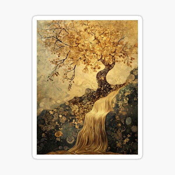 Item preview, Tree of flowing dreams designed and sold by NereidCanvas.
