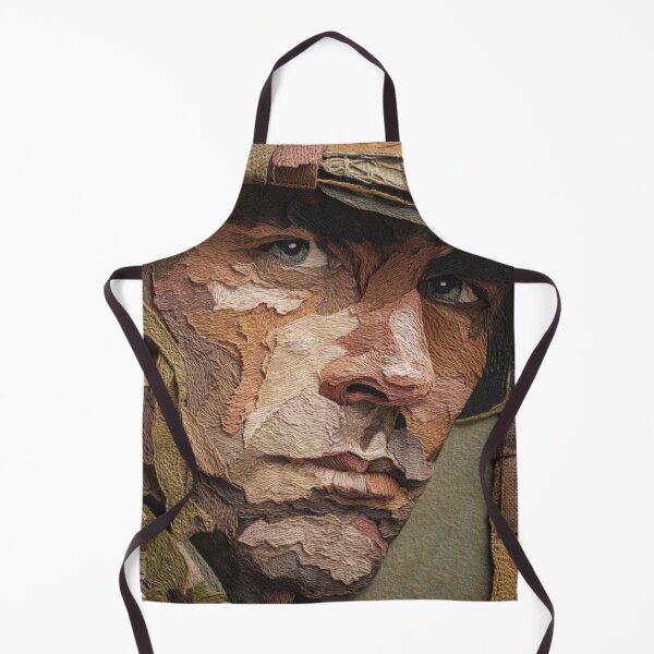Item preview, Warrior’s Return – WWII Soldier Paper Cut Portrait designed and sold by VividDreamsArt.