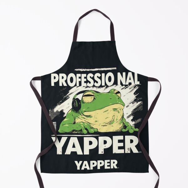 Item preview, Professional Yapper Frog – Funny Lazy Frog Meme Aesthetic designed and sold by Void & Valor.