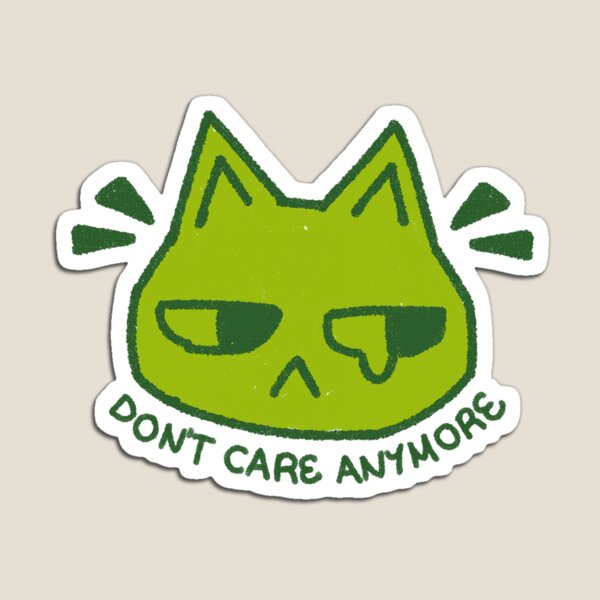 Item preview, Don't Care Anymore designed and sold by aoyuna.