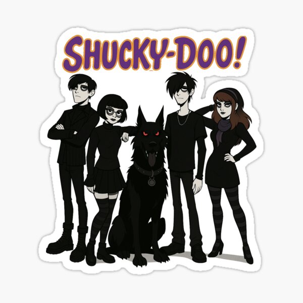 Artikel-Vorschau von Black Shuck und diese lästigen Kinder, designt und verkauft von FolkFoundry.