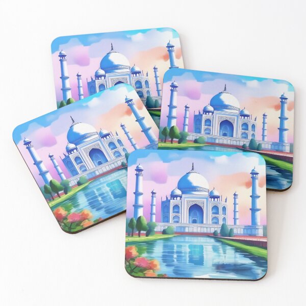 Item preview, The Taj Mahal with Reflecting Pool designed and sold by Marymarice.