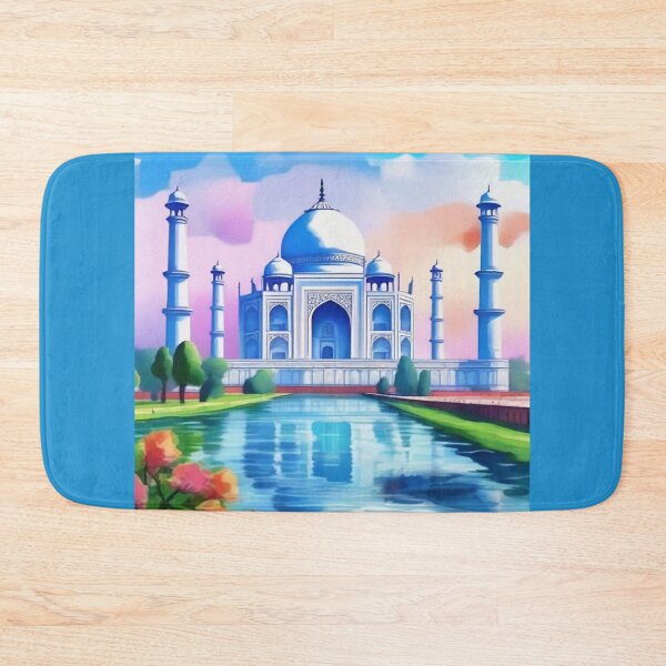 Item preview, The Taj Mahal with Reflecting Pool designed and sold by Marymarice.
