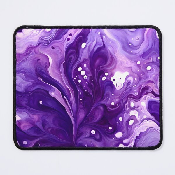 Item preview, Violet Whispers Abstract Liquid Art designed and sold by AussieMuma.