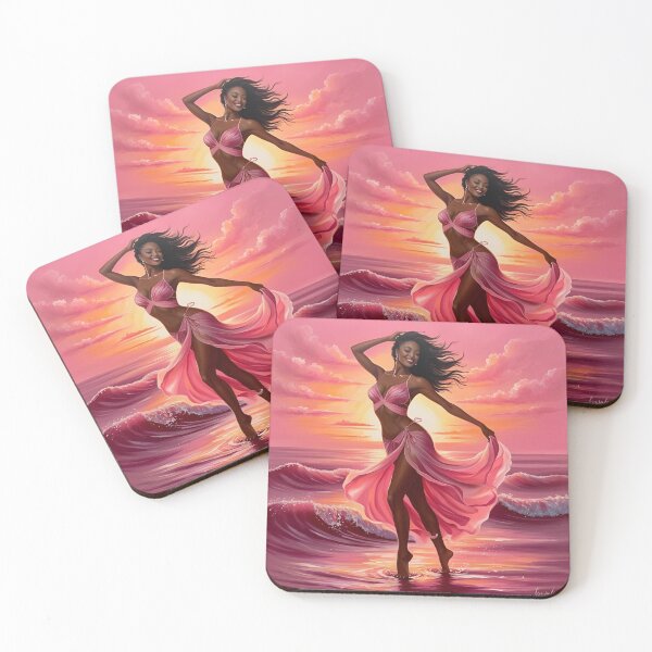 Item preview, Sunset Beauty in Pink Waves designed and sold by Pigmentra.