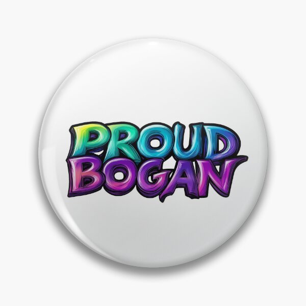 Item preview, PROUD BOGAN - White designed and sold by Manafold.