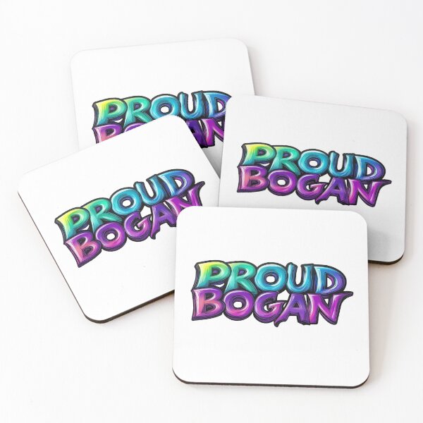 Item preview, PROUD BOGAN - White designed and sold by Manafold.