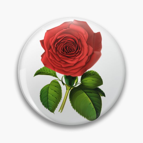 Item preview, Deep Red, Crimson Rose and Leaves designed and sold by Marymarice.