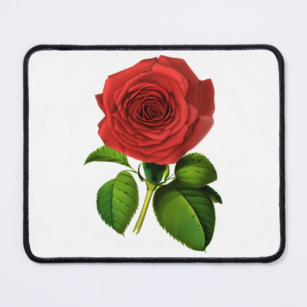 Item preview, Deep Red, Crimson Rose and Leaves designed and sold by Marymarice.