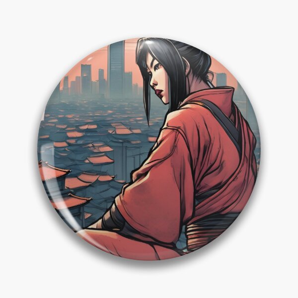 Artikelvorschau, Kunoichi - Nijna - Manga-Kriegerin und Assassine entworfen und verkauft von ElixirCraft.