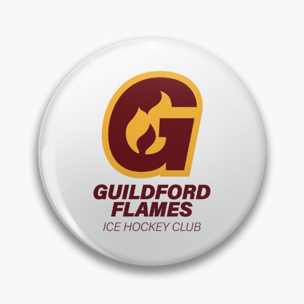 Item preview, Guildford Flames Ice Hockey Club Fan Logo Design - Home Full designed and sold by HironsCreative.