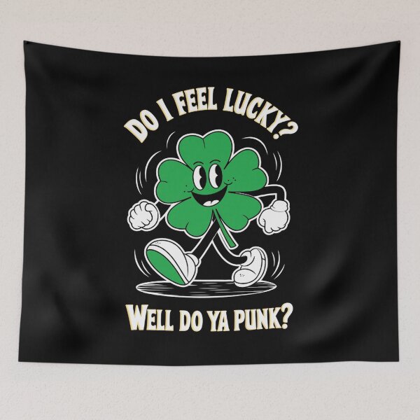Item preview, Retro Lucky Shamrock Punk St. Patrick's Day designed and sold by Moad Fahim.