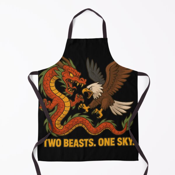 Item preview, Dragon vs Eagle – Symbolic Clash of Two Superpowers designed and sold by MysticArtisan.