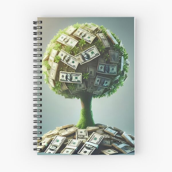 Item preview,  illustration of a money tree designed and sold by WOLNEYBR.