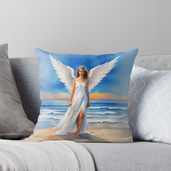 Item preview, Angel on the Beach at Twilight  designed and sold by Marymarice.
