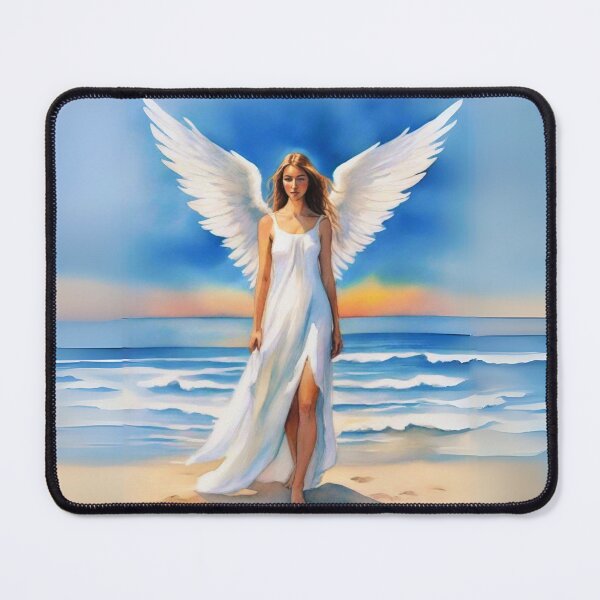 Item preview, Angel on the Beach at Twilight  designed and sold by Marymarice.