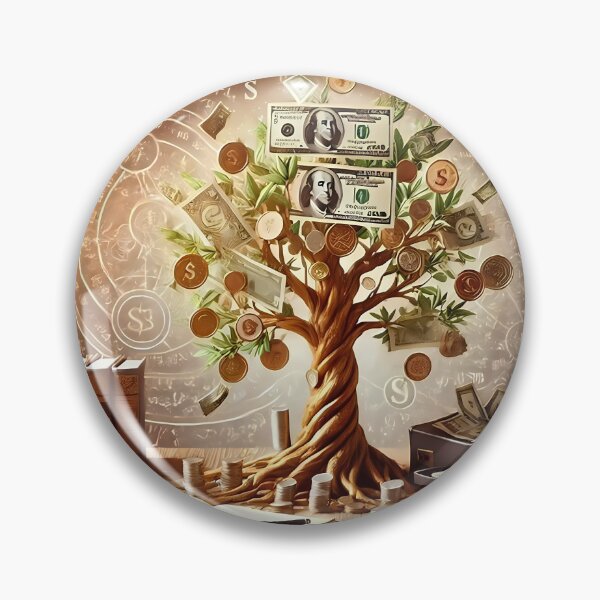 Artikelvorschau,  illustration of a money tree entworfen und verkauft von WOLNEYBR.