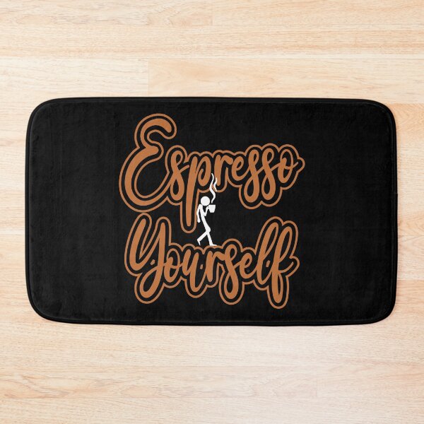 Item preview, Espresso yourself coffee lover design designed and sold by Colorfulman.