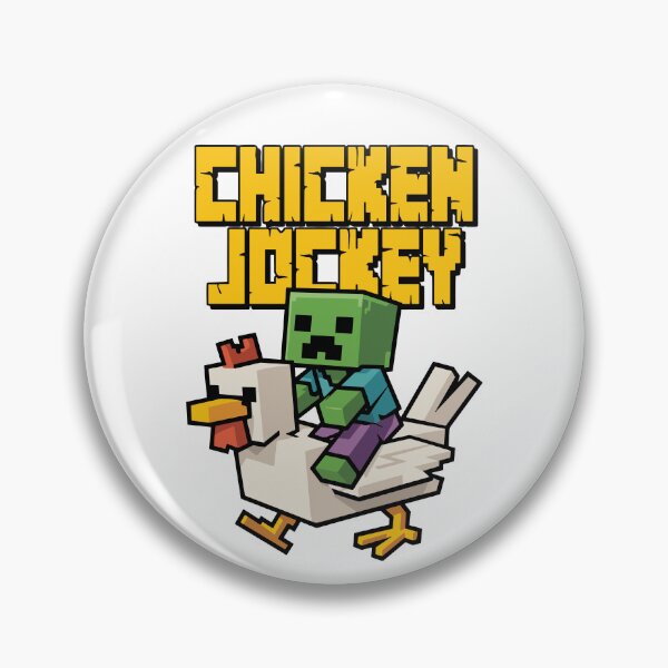 Item preview, Funny Chicken-Jockey Zombie Pixel Art Gamer For Boys Kids designed and sold by Artifyo.
