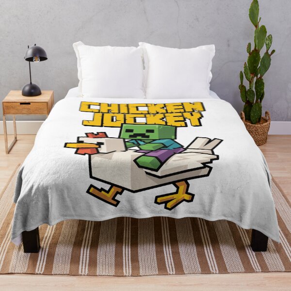 Item preview, Funny Chicken-Jockey Zombie Pixel Art Gamer For Boys Kids designed and sold by Artifyo.