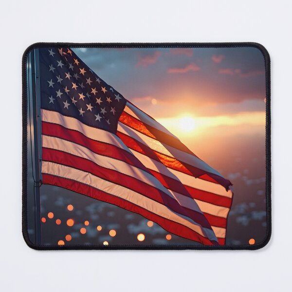 Item preview, USA Flag Flying High designed and sold by nhk999.