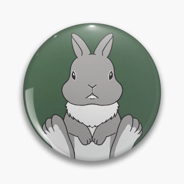 Item preview, Netherland Dwarf Grey Rabbit designed and sold by tayaan.