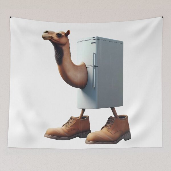 Item preview, Frigo Camello Buffo Fardello (Brainrot italiano) designed and sold by LookinFreshh.