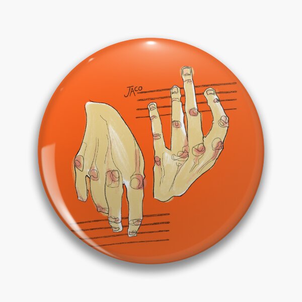 Item preview, Jaco Pastorius Inspired Bass Hands designed and sold by FraBzz.