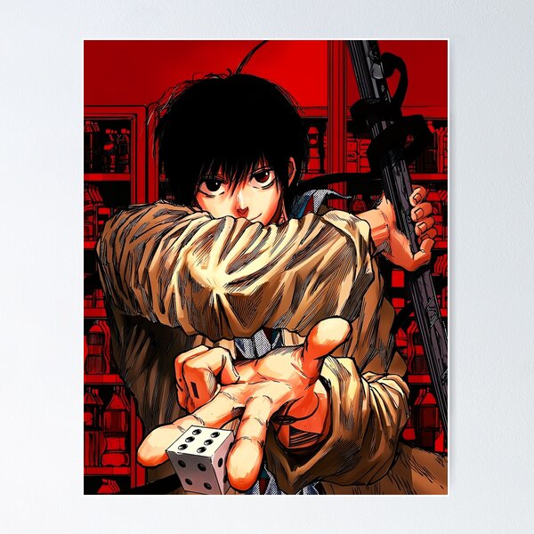 Vista previa del artículo con la obra «Los días de Sakamoto», diseñado y vendido por KouUART.