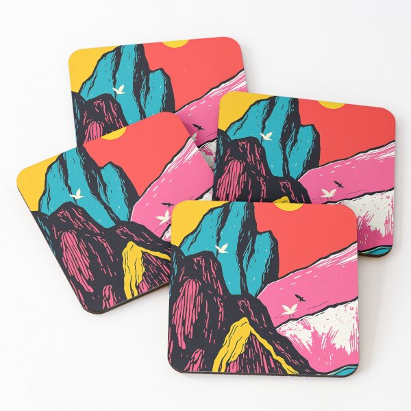 Item preview, Sun Over Color Peaks designed and sold by Vitalka-uk.