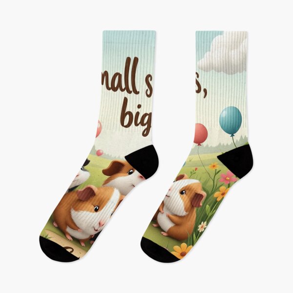 Item preview, Small Squeak, Big Joy Guinea Pig Pet Lover Artwork designed and sold by nhk999.