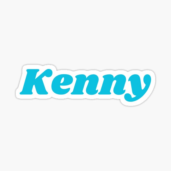 Vista previa del artículo con la obra «Kenny, fuente azul», diseñado y vendido por RedParker.