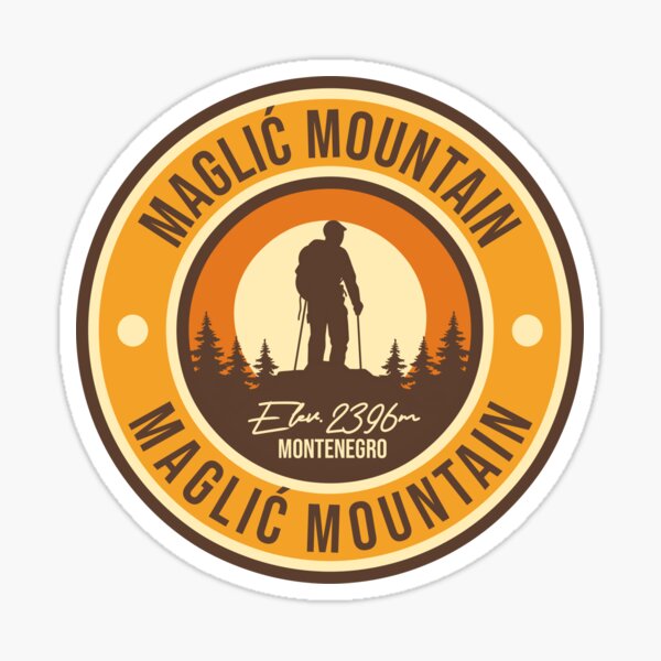 Item preview, Maglić Montenegro Mountain Climbing Hiking Trekking  designed and sold by TravelsOfJamie.
