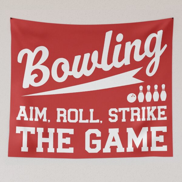 Item preview, Bowling, Aim, Roll, Strike The Game designed and sold by MO DESIGNS.