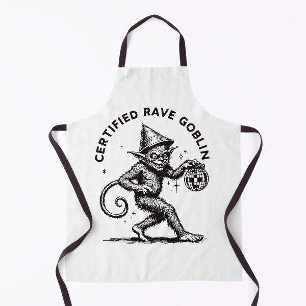 Item preview, Certified Rave Goblin – Feral Party Creature Design designed and sold by THETEEHEEPARTY.