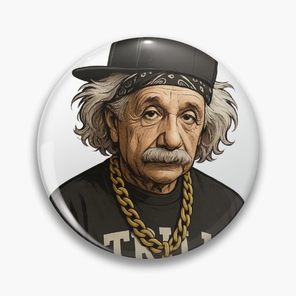 Item preview, Gangsta Einstein – Trill Science Icon Tee designed and sold by Candlewood Museum & Gift Shoppe.