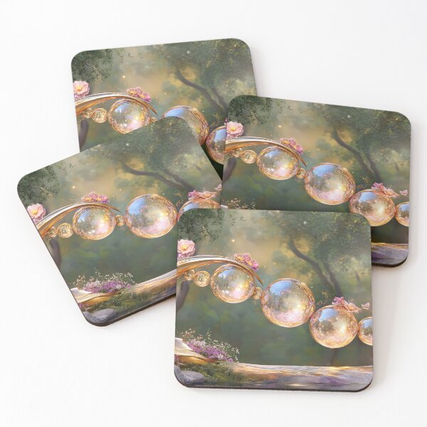 Item preview,  Ephemeral Dewdrops: Whispers of the Gilded Glade designed and sold by bloorose.