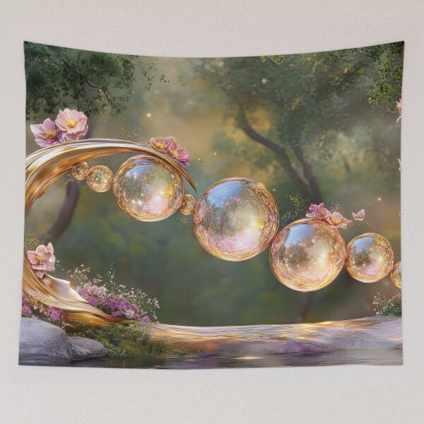 Item preview,  Ephemeral Dewdrops: Whispers of the Gilded Glade designed and sold by bloorose.