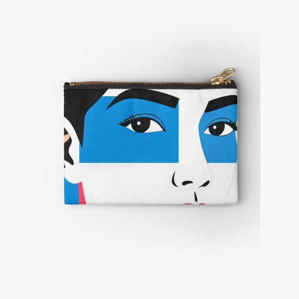 Item preview, Nicole - Pop Art Portrait in Blue designed and sold by getgoart.