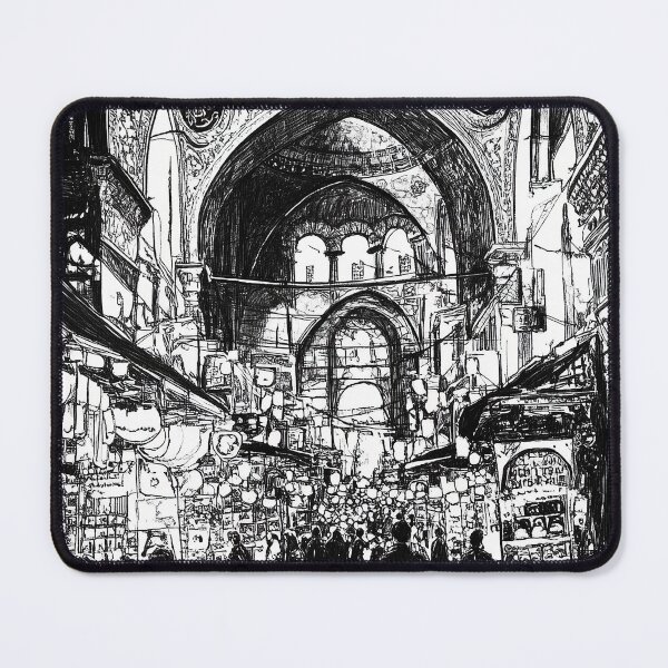 Item preview, Grand Bazaar Instambul Turkey in Ink designed and sold by hussardigital.