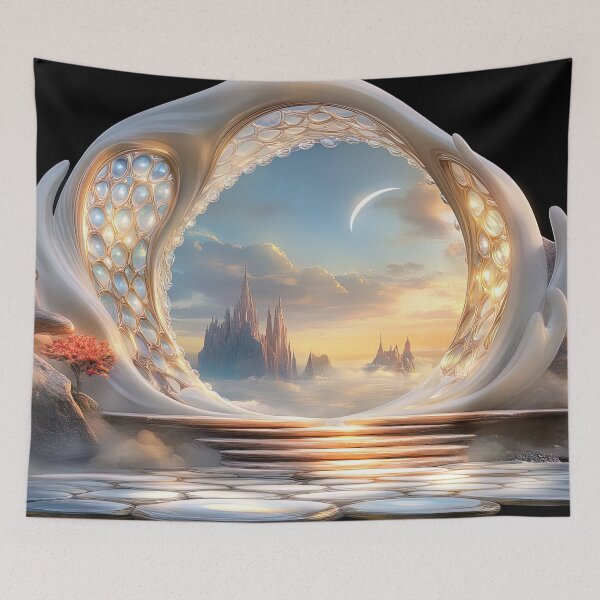 Item preview, Lunar Gateway: Whispers of the Ivory Threshold designed and sold by bloorose.