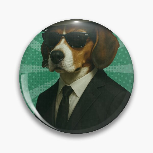 Item preview, Agent Beagle: Funny Secret Agent Dog Comic Art designed and sold by KantaponEarth.