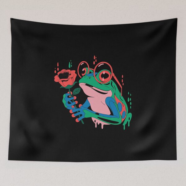 Item preview, Autumn flower frog designed and sold by ATOTI.