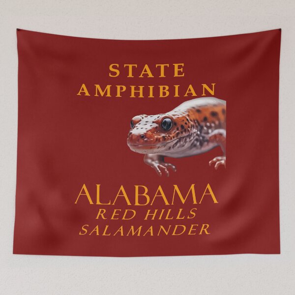 Item preview, Alabama Territory Amphibian The Red Hills Salamander designed and sold by taiche.