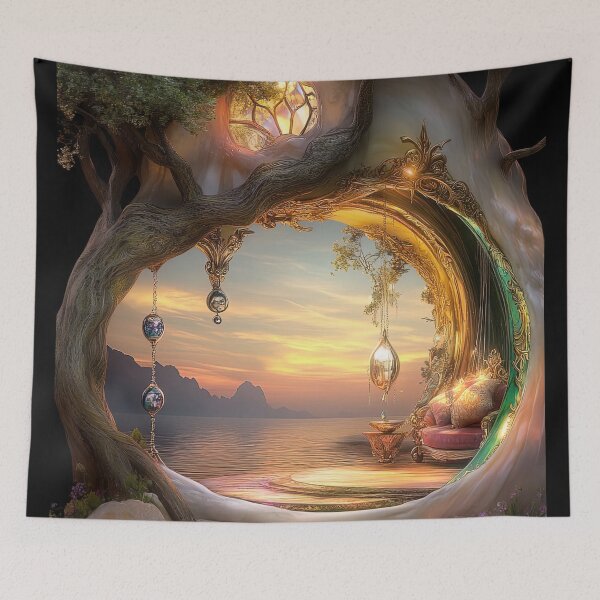 Item preview, Twilight Sanctuary: Whispers of the Arboreal Haven designed and sold by bloorose.