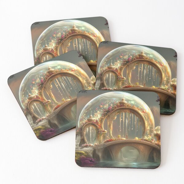 Item preview, Encapsulated Eden: Whispers of the Glimmering Domes designed and sold by bloorose.