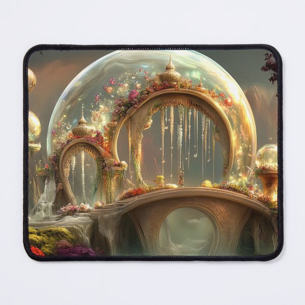 Item preview, Encapsulated Eden: Whispers of the Glimmering Domes designed and sold by bloorose.