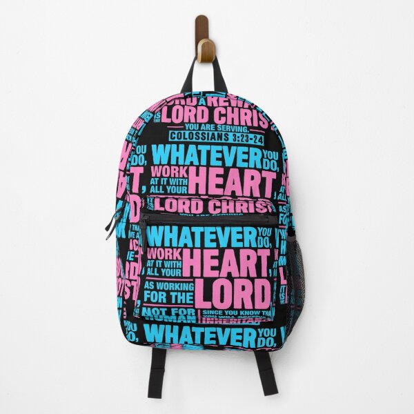 Item preview, Colossians 3:23-24 Work For The Lord Not For Human Masters designed and sold by plushism.