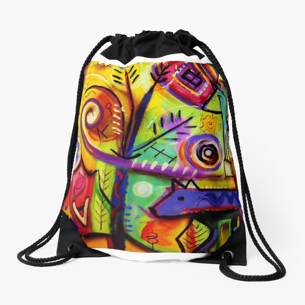 "Pros and Cons" Drawstring Bag for Sale by DanBaran | Redbubble