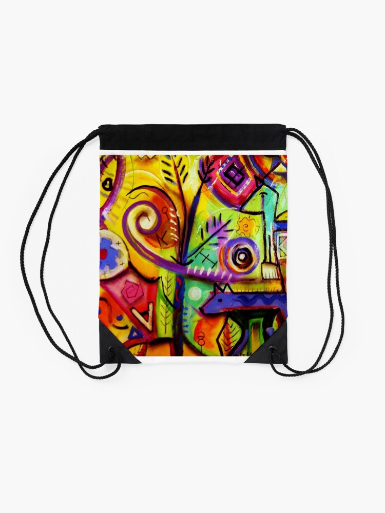 "Pros and Cons" Drawstring Bag for Sale by DanBaran | Redbubble